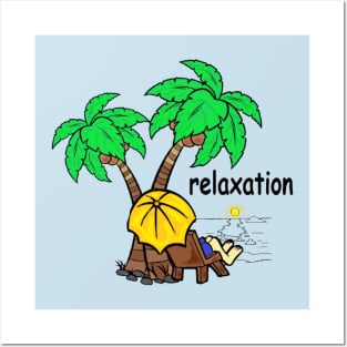 relaxation Posters and Art